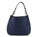 Bottega Veneta Nappa Intrecciato Small Loop Blue