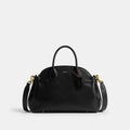 Coach Soft Empire Carryall 28 black front view