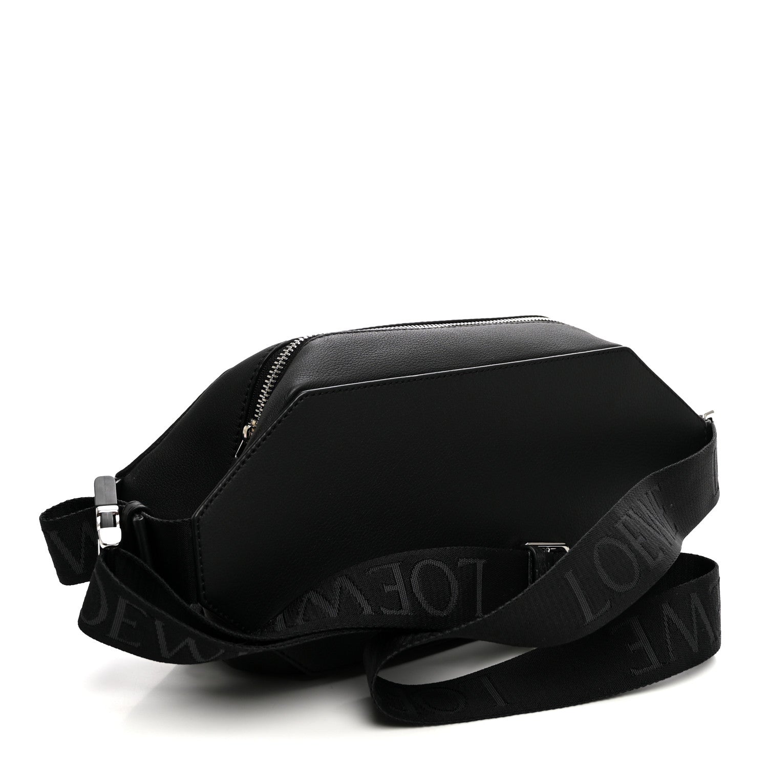 Loewe Classic Calfskin Convertible Sling Bag Black