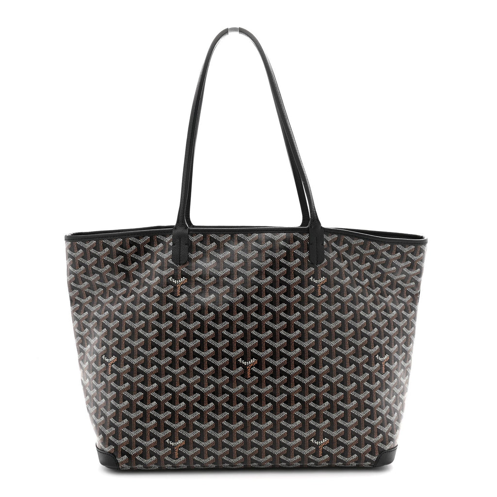 Goyard Artois MM Tote in Black Goyardine