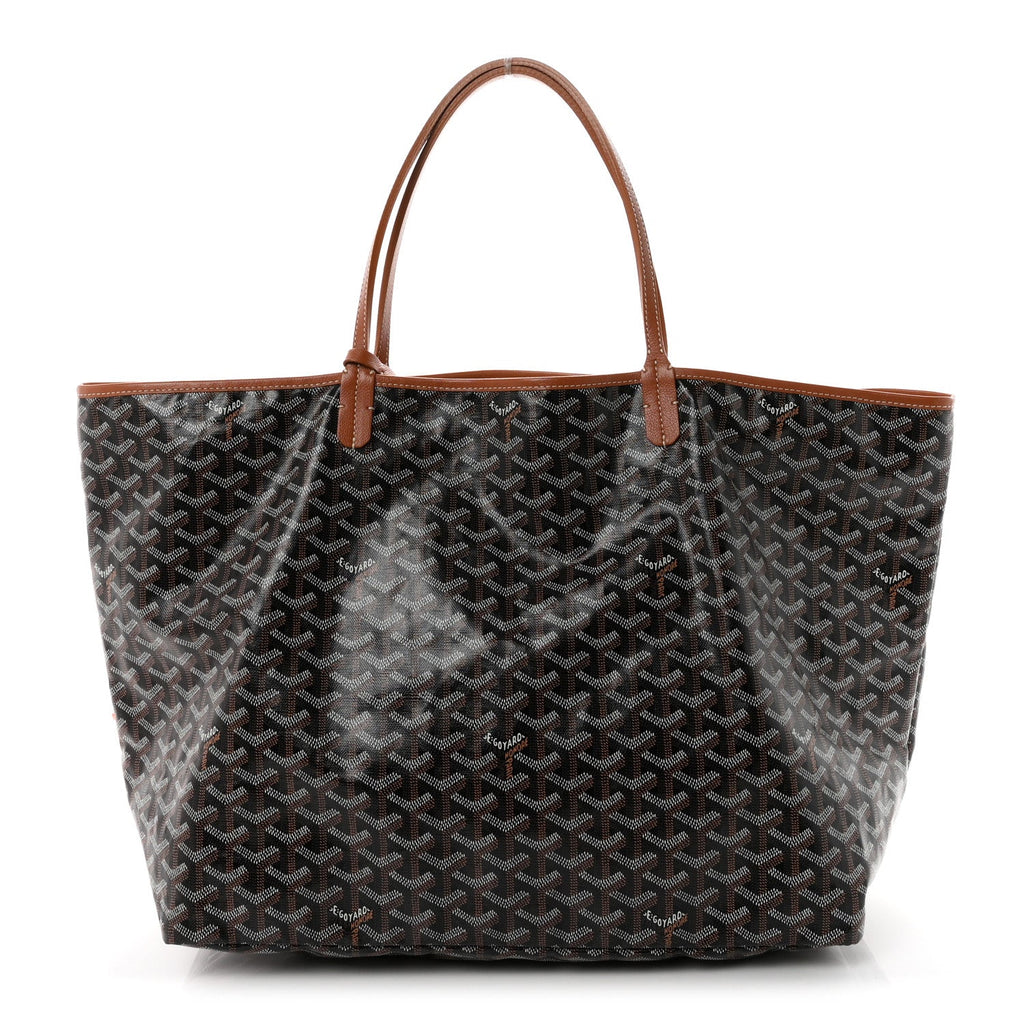 Goyard Goyardine Saint Louis GM Black Gold