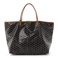 Goyard Goyardine Saint Louis GM Black Gold