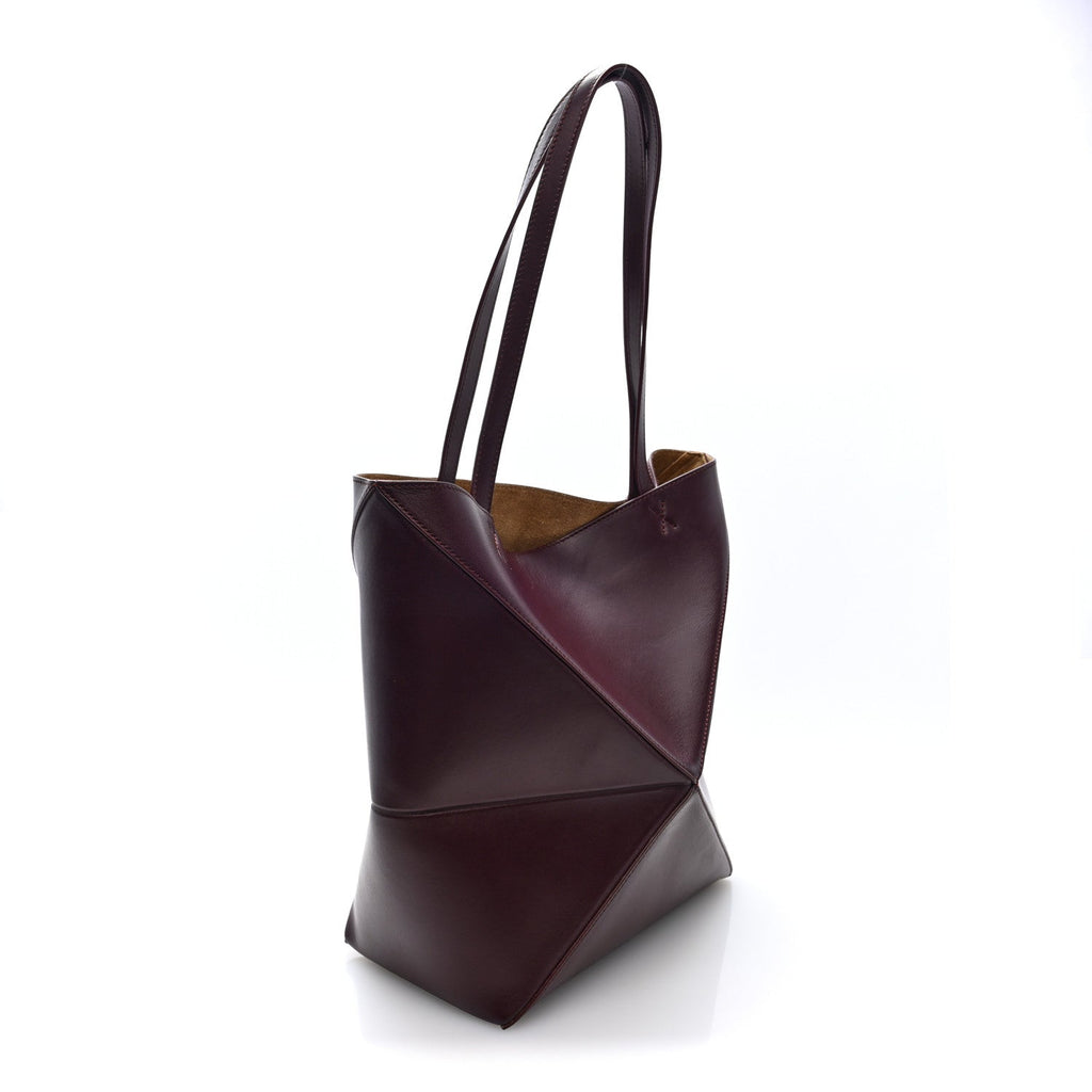 LOEWE PUZZLE FOLD TOTE IN CALFSKIN