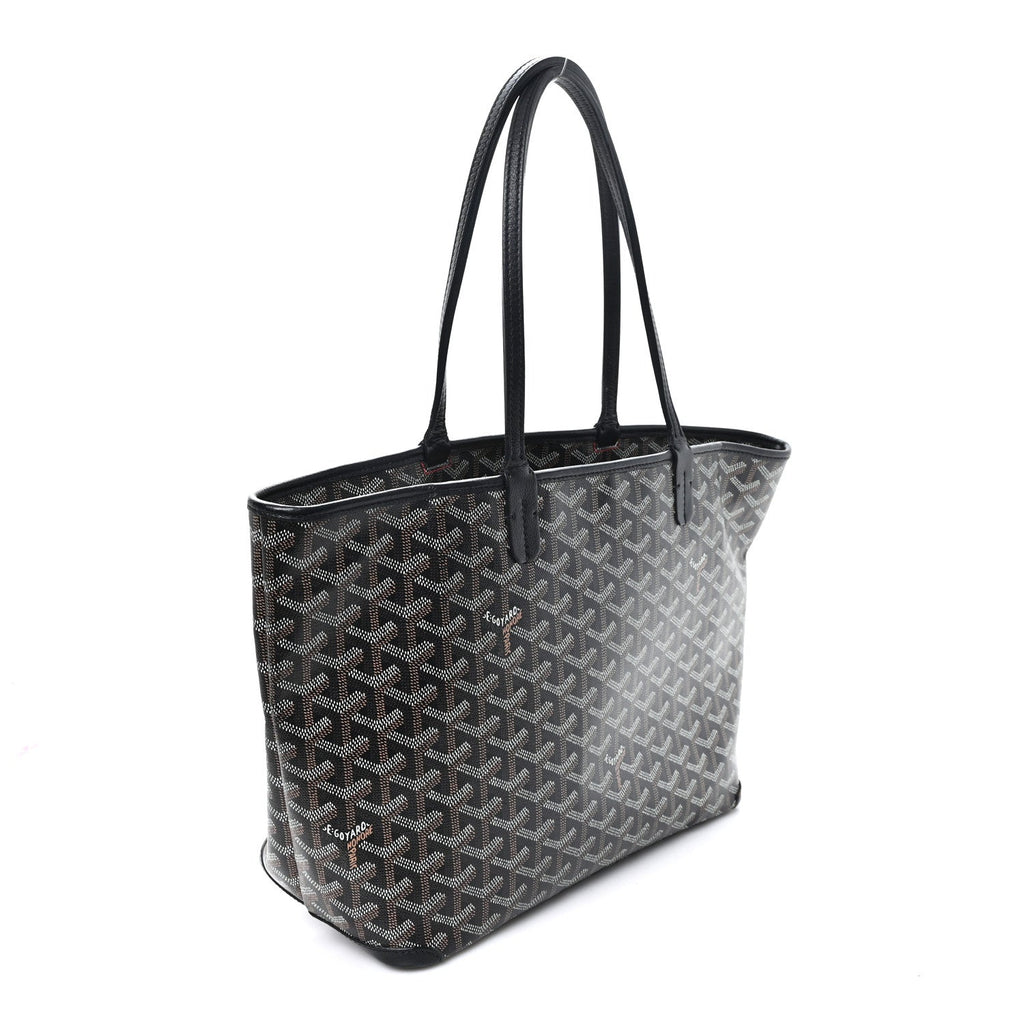 Goyard Artois PM Tote in Black Goyardine