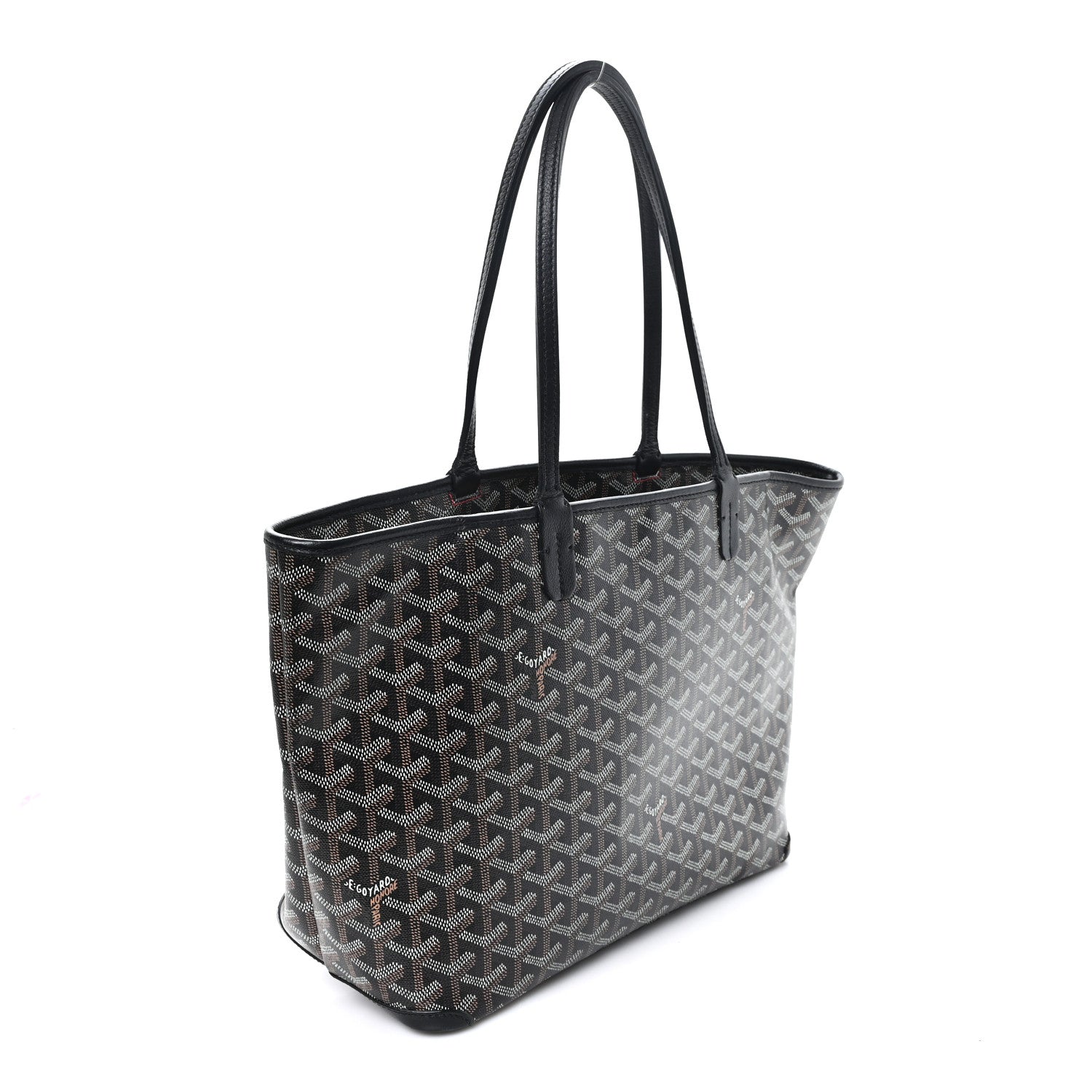 Goyard Artois PM Tote in Black Goyardine