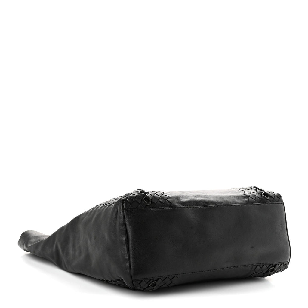 Bottega Veneta Nappa Intrecciato Tote Black