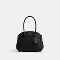 Coach Soft Empire Carryall 21 black front view