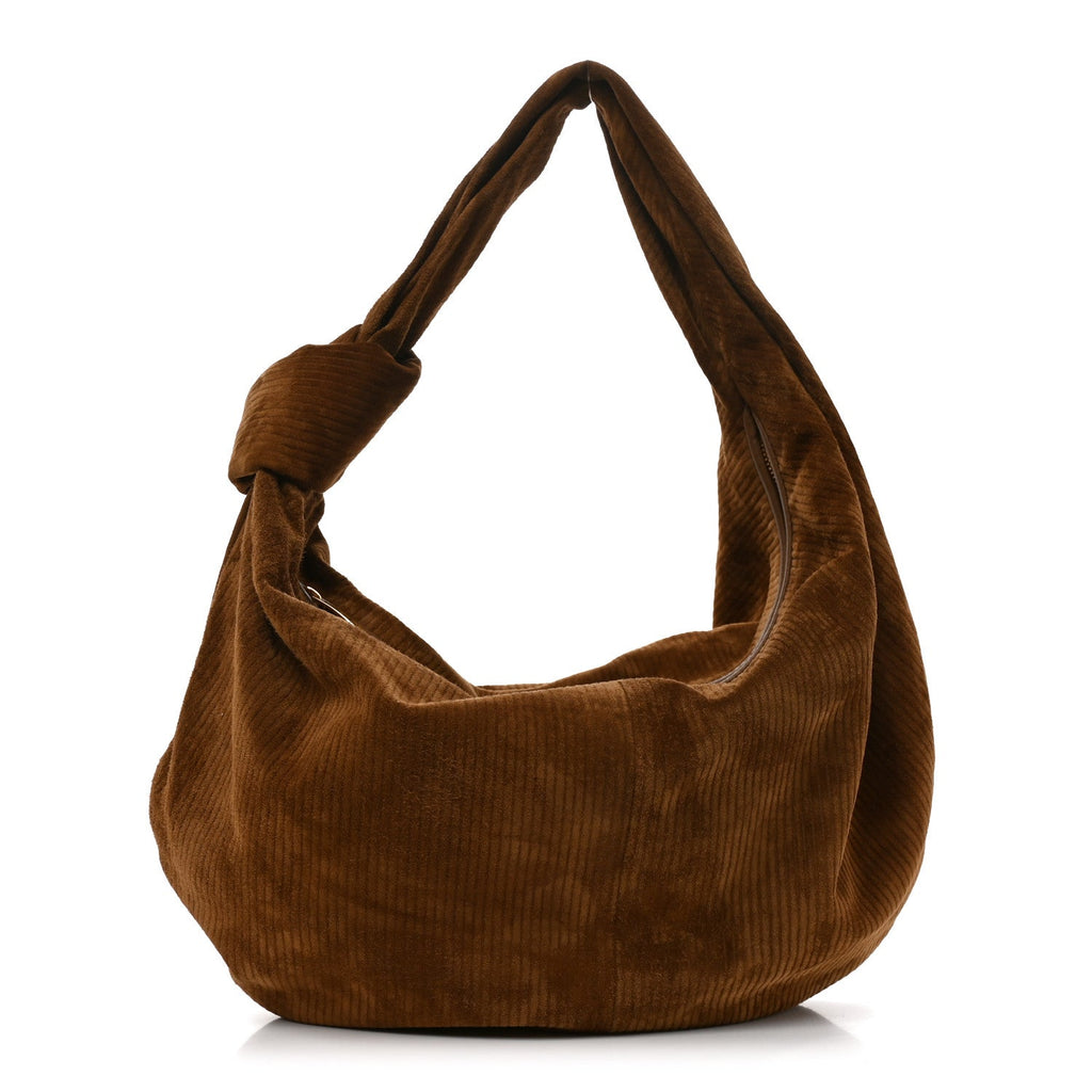 Bottega Veneta Suede Corduroy Small Jodie Hobo Jacobean