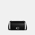 Coach Bandit Crossbody Bag black front view