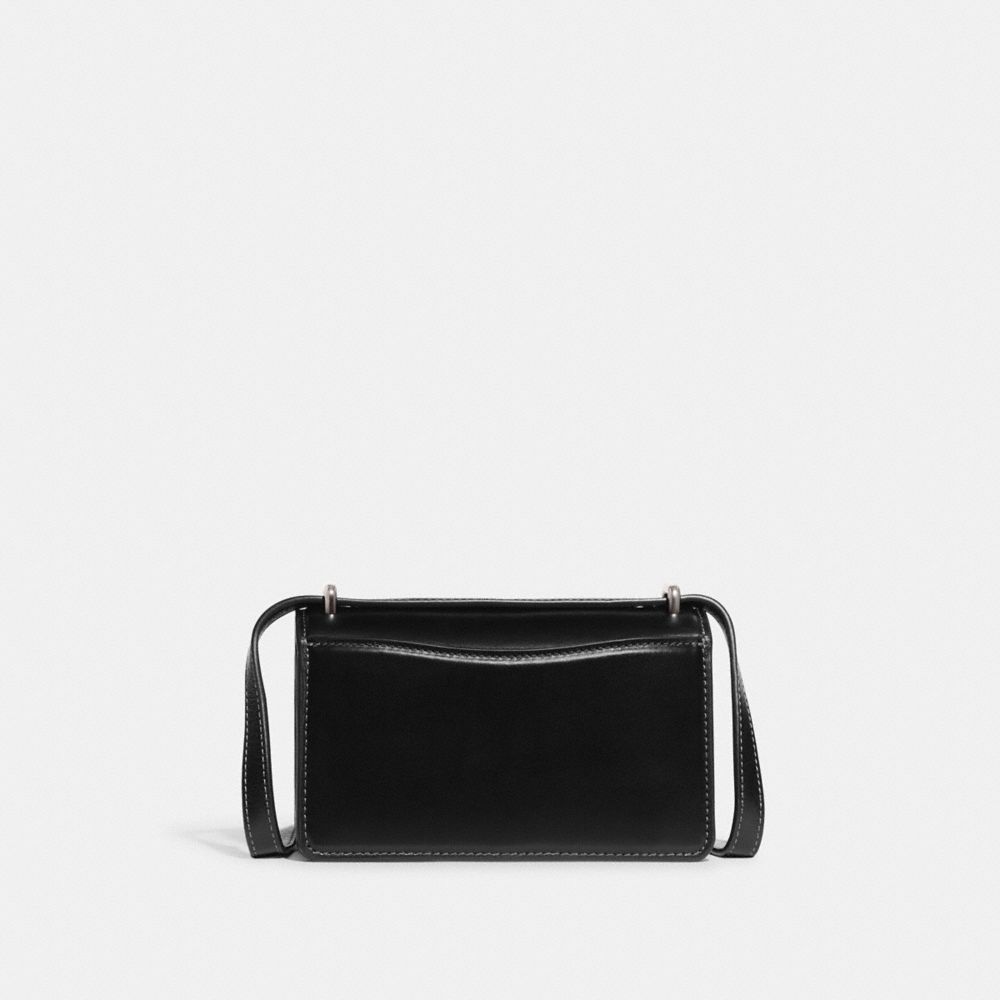 Coach Bandit Crossbody Bag black detail view