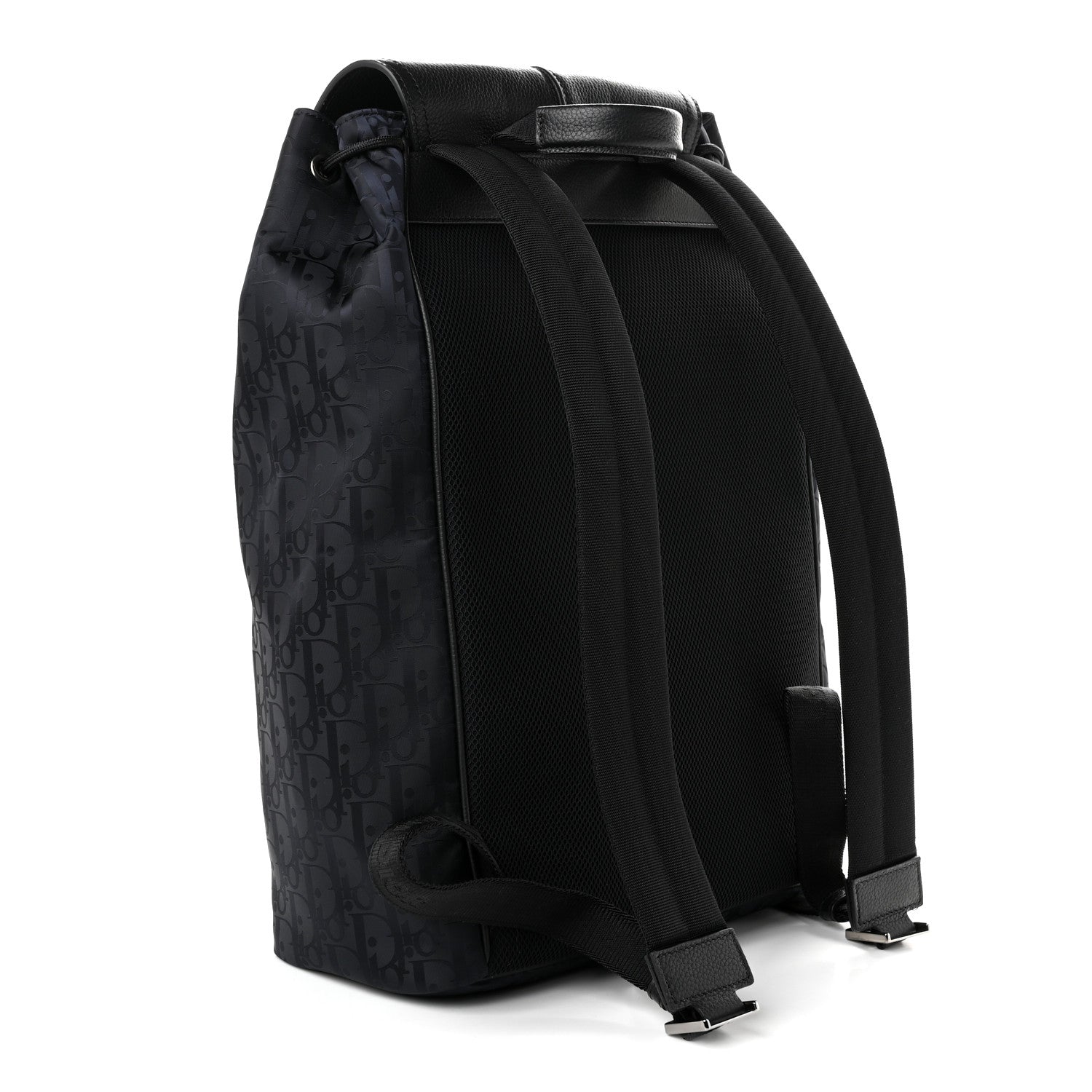Dior Nylon Oblique Motion Backpack Blue