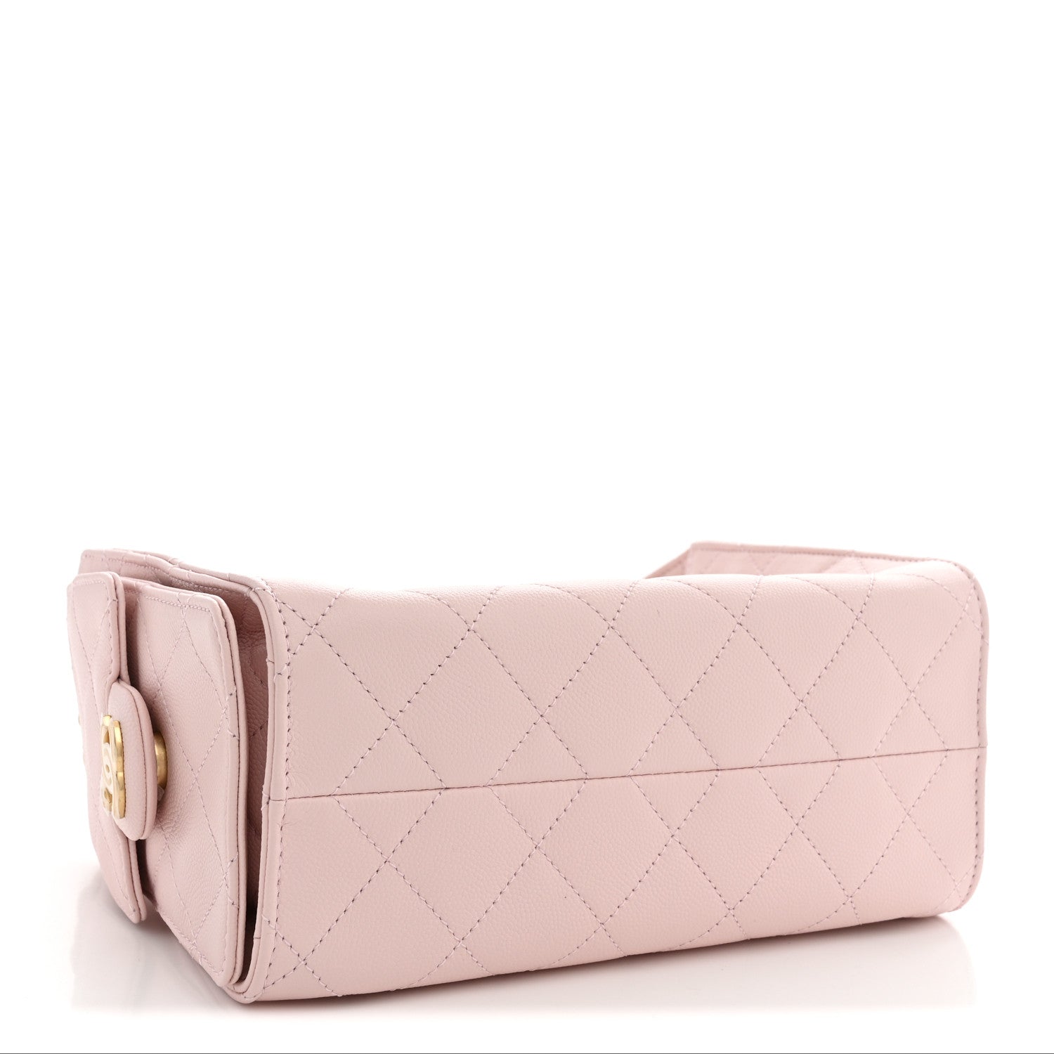 Chanel Caviar Quilted Mini Chanel 25 Handbag Light Pink