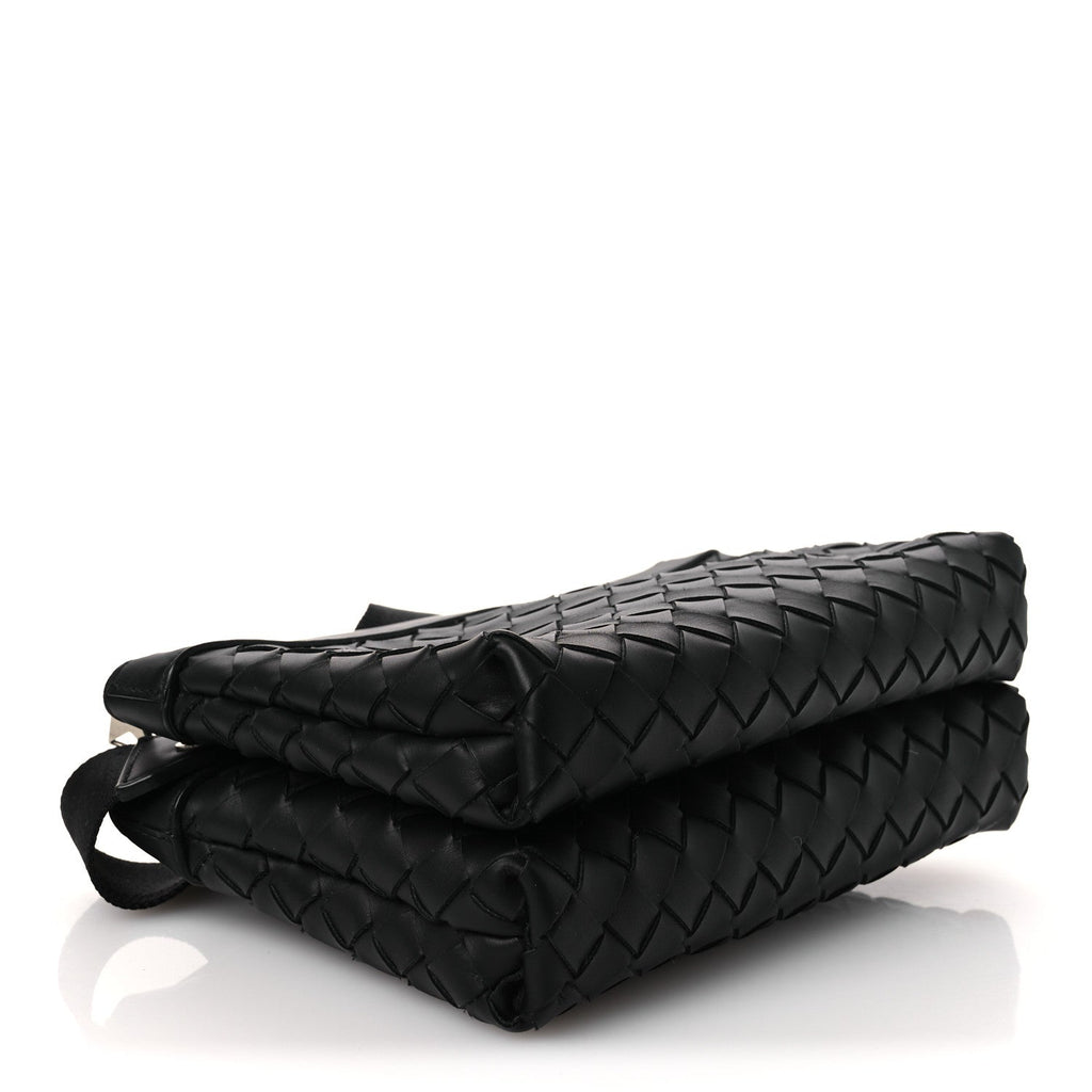 Bottega Veneta Nappa Intrecciato Duo Bag Black