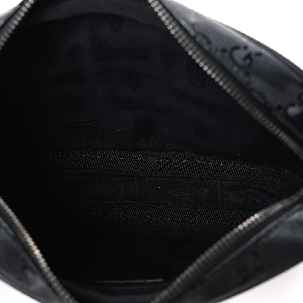 Gucci Imprime Monogram Small Shoulder Bag Black