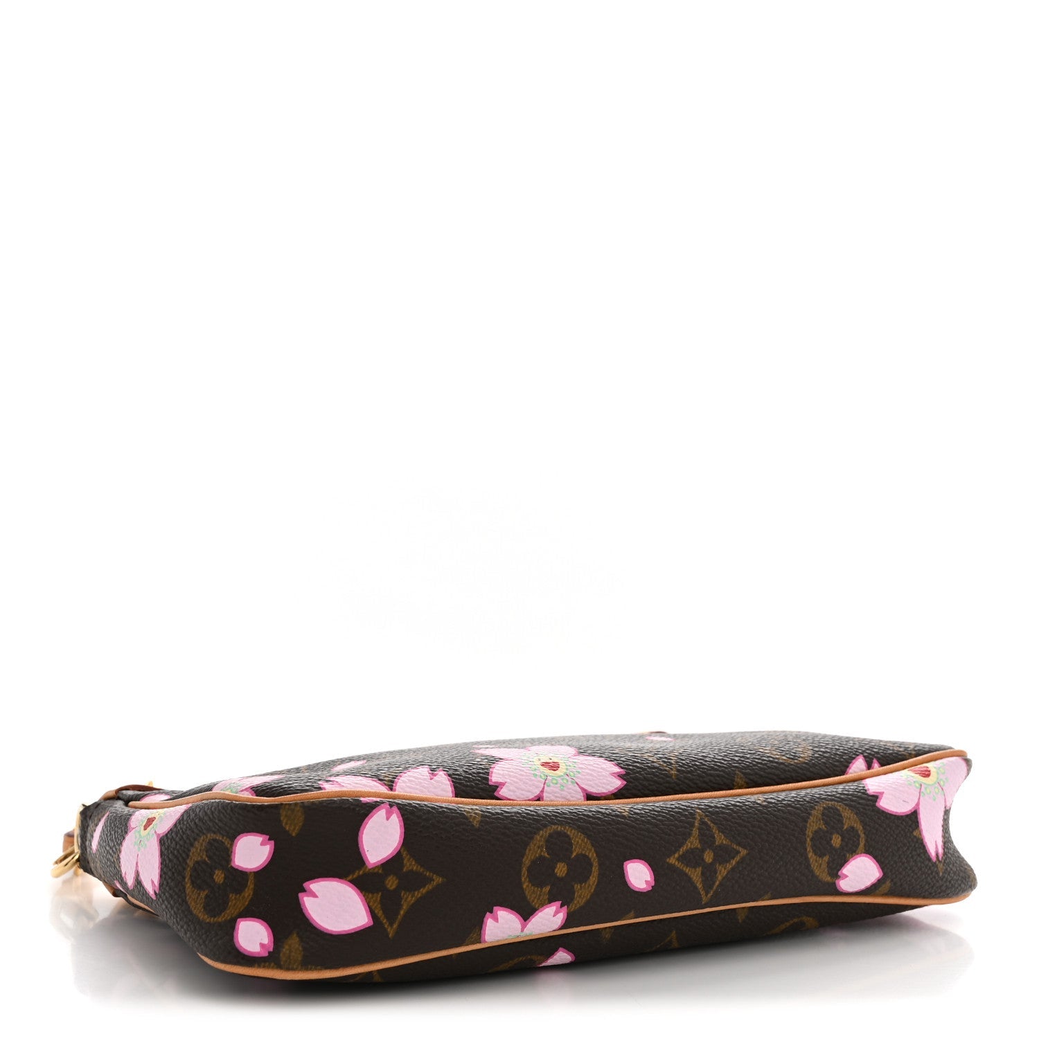 Louis Vuitton Monogram Cherry Blossom Pochette Accessories Brown