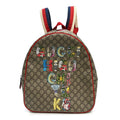 Gucci X YUKO HIGUCHI GG Supreme Monogram Logo Print Childrens Dome Backpack Pink