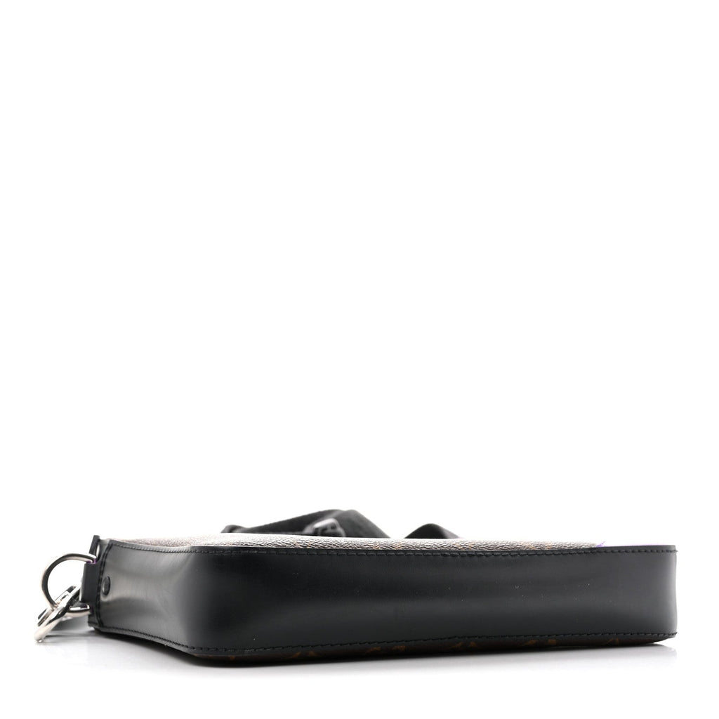 Louis Vuitton Monogram Macassar Trio Messenger Purple