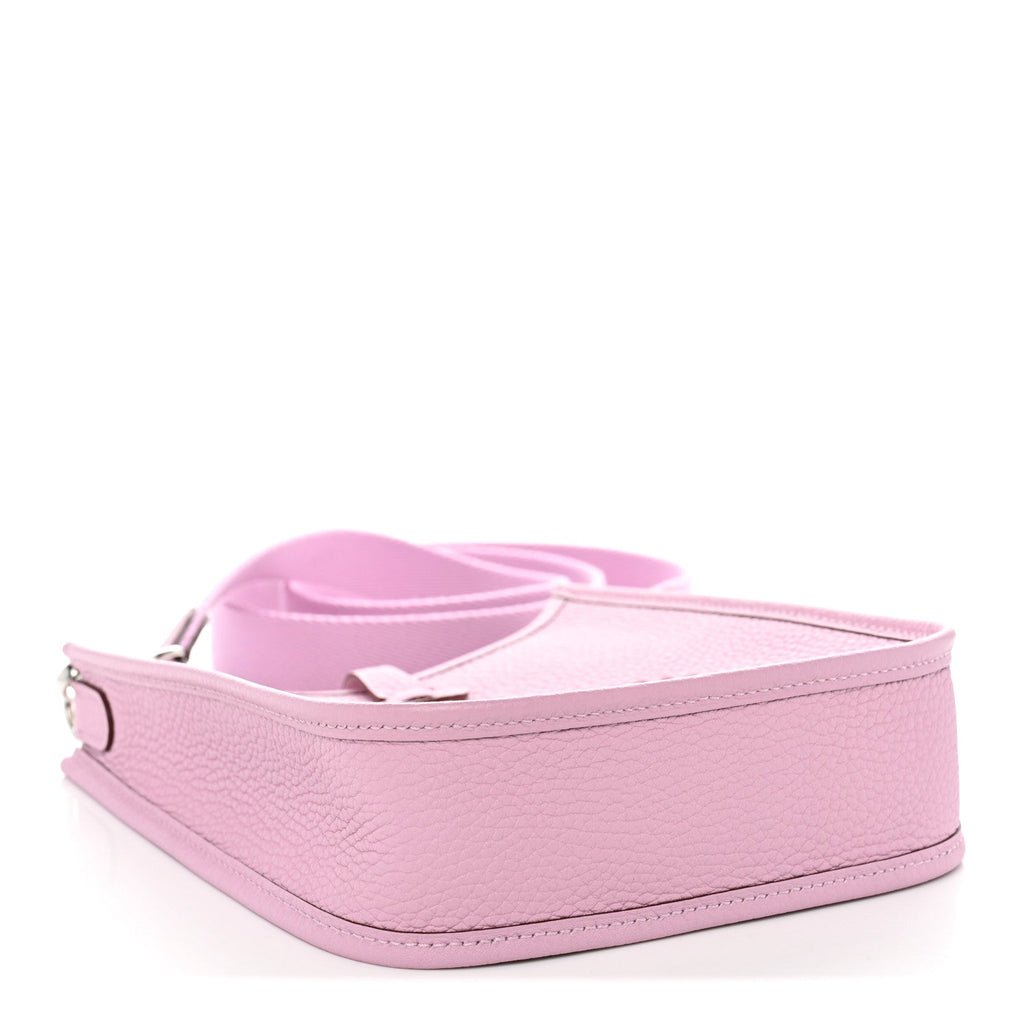 Hermès Taurillon Clemence Evelyne TPM Mauve Sylvestre