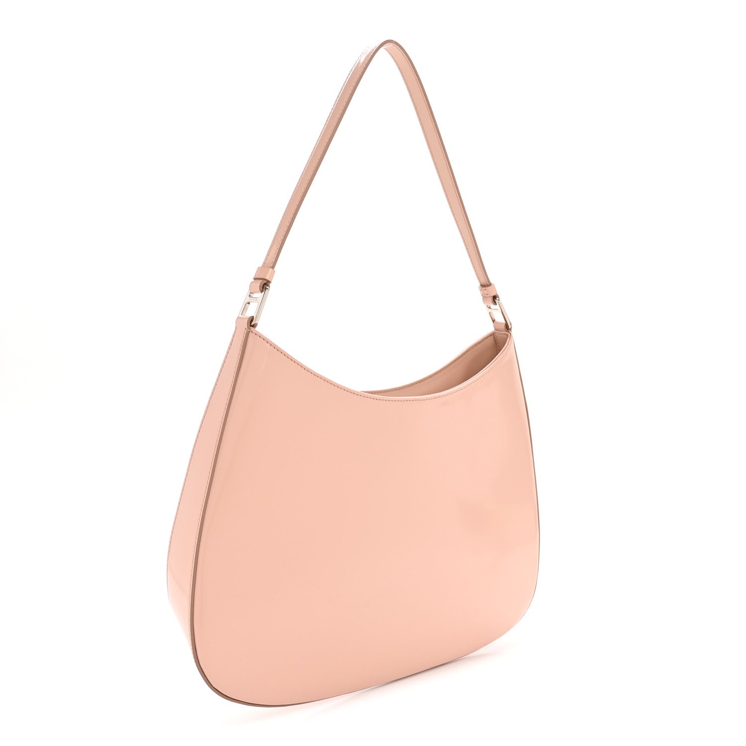 Prada Spazzolato Cleo Shoulder Bag Orchidea