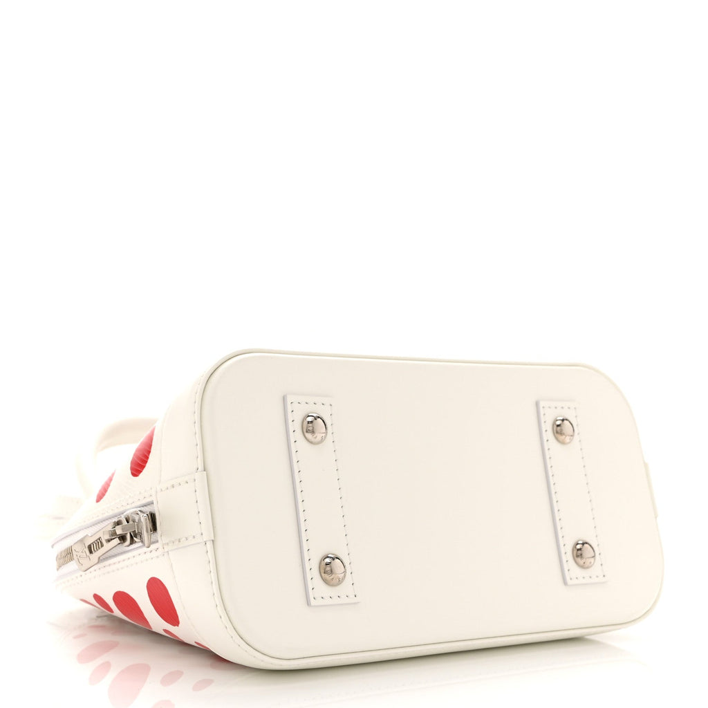 Louis Vuitton LV X YK Epi Alma BB White