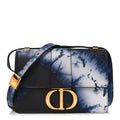 Dior Box Calfskin Tie Dye 30 Montaigne Flap Bag Multicolor