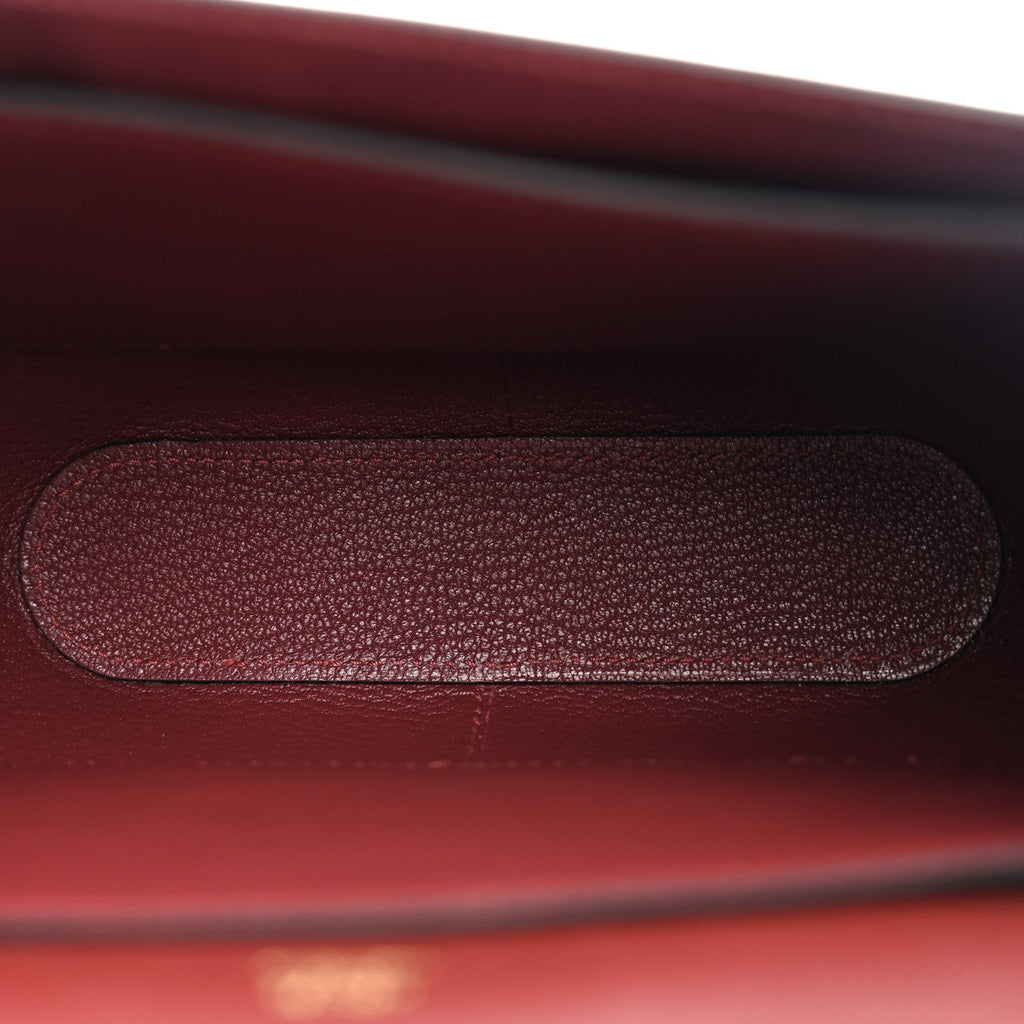 Hermès Epsom Octogone 23 Rouge H