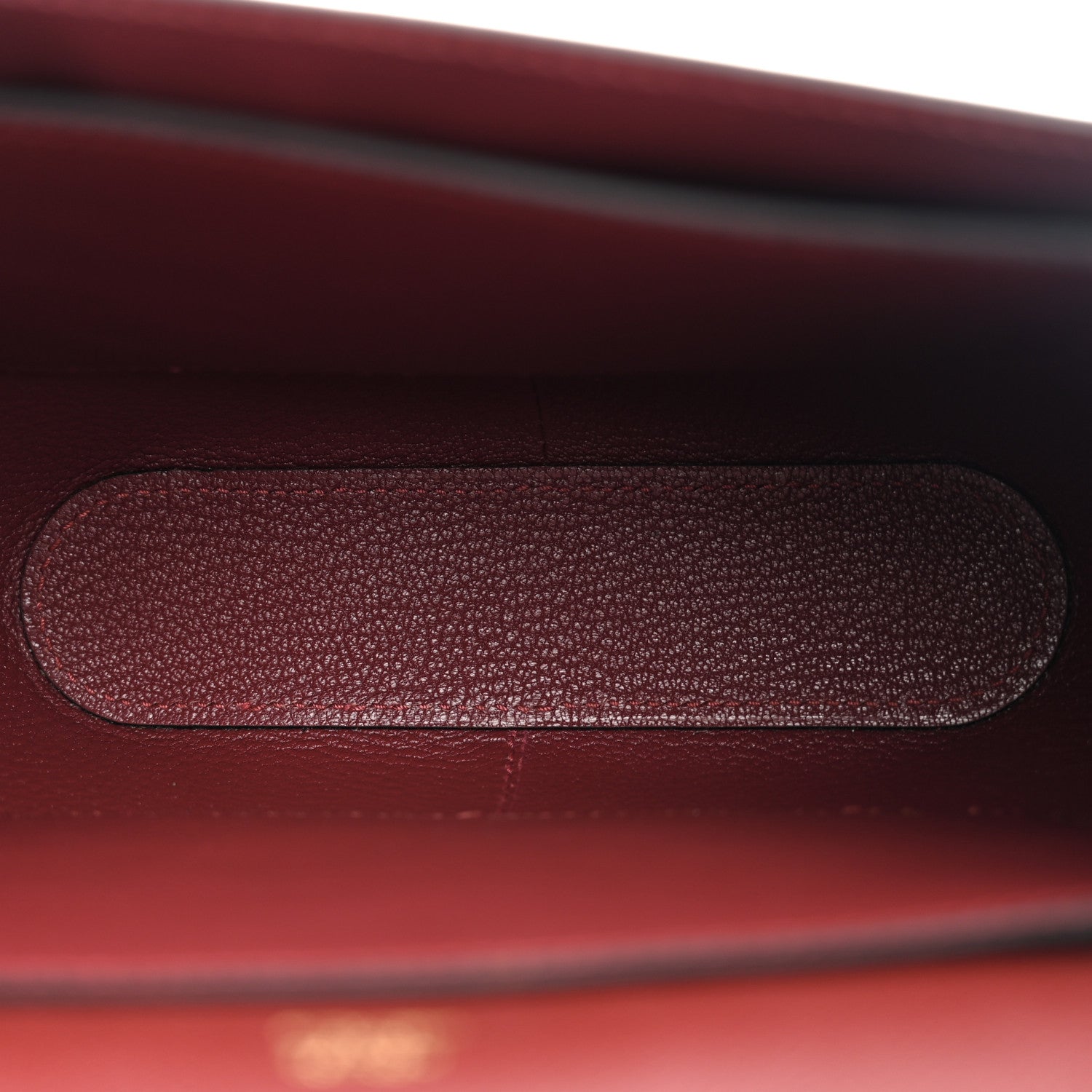 Hermès Epsom Octogone 23 Rouge H