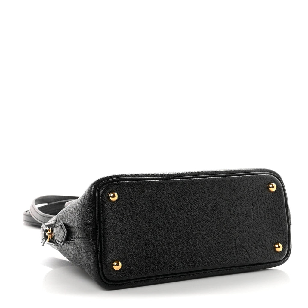 Hermès Chevre Mysore Mini 1923 Bolide Black