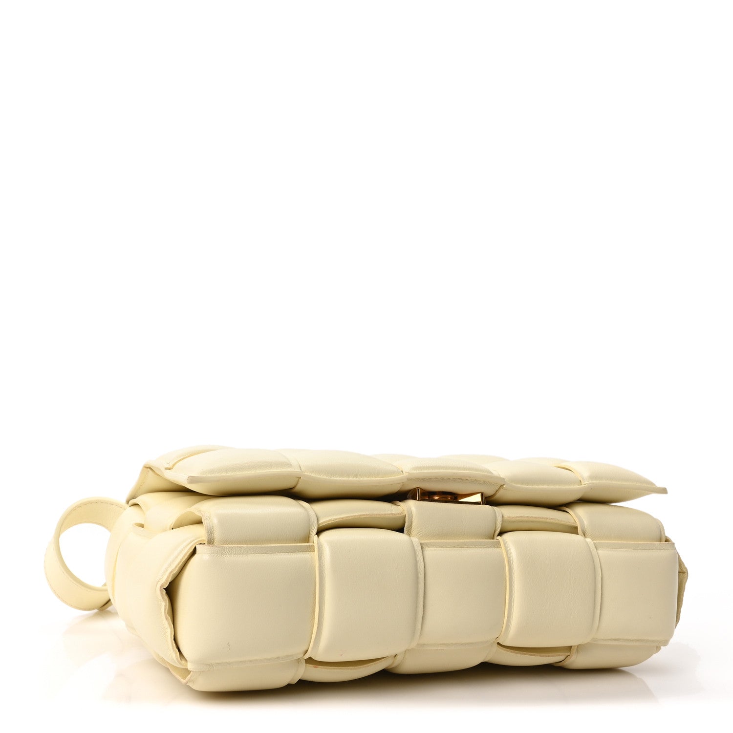 Bottega Veneta Nappa Maxi Intrecciato Padded Cassette Crossbody Bag Zest Washed