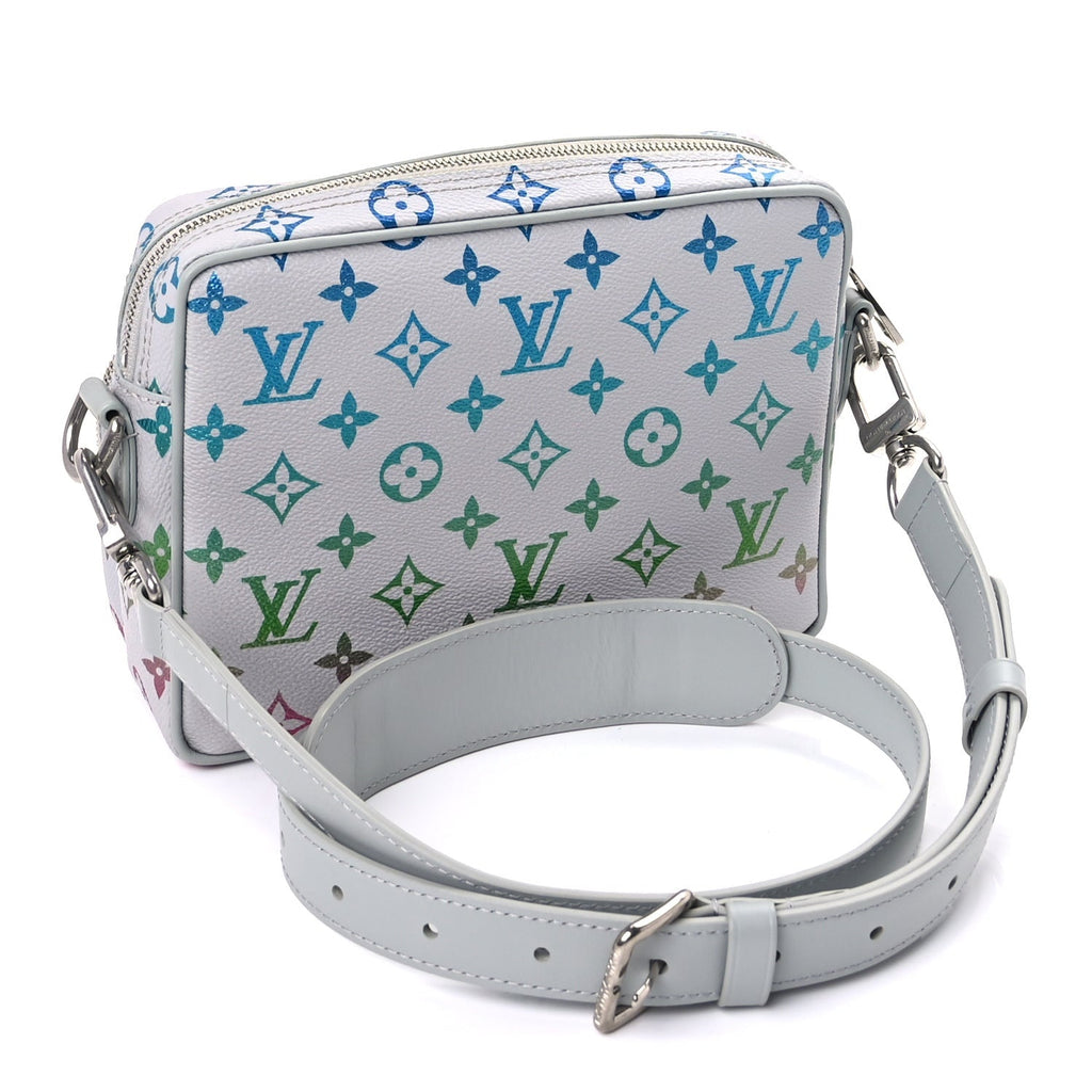 Louis Vuitton Monogram Iridescent Nil Gradient Grey
