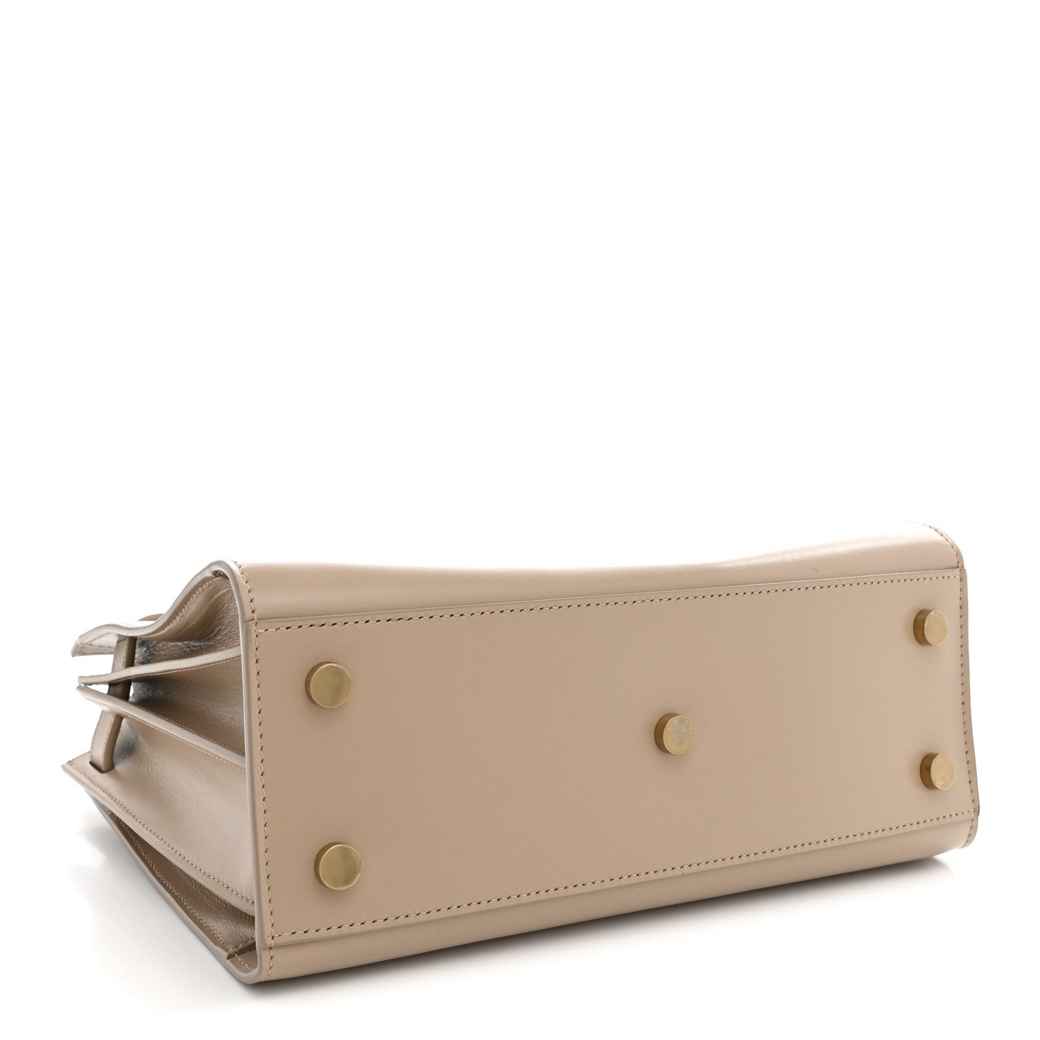 Saint Laurent Calfskin Baby Sac De Jour Dark Beige