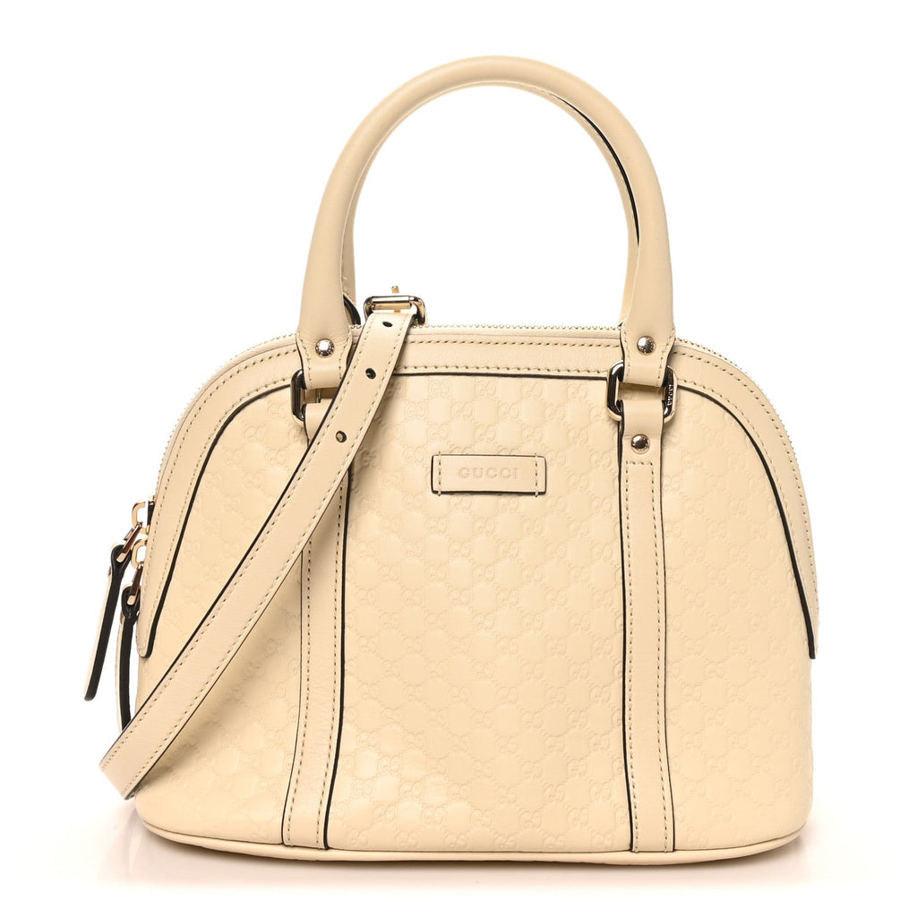 Gucci Soft Microguccissima Mini Dome Bag Ivoire