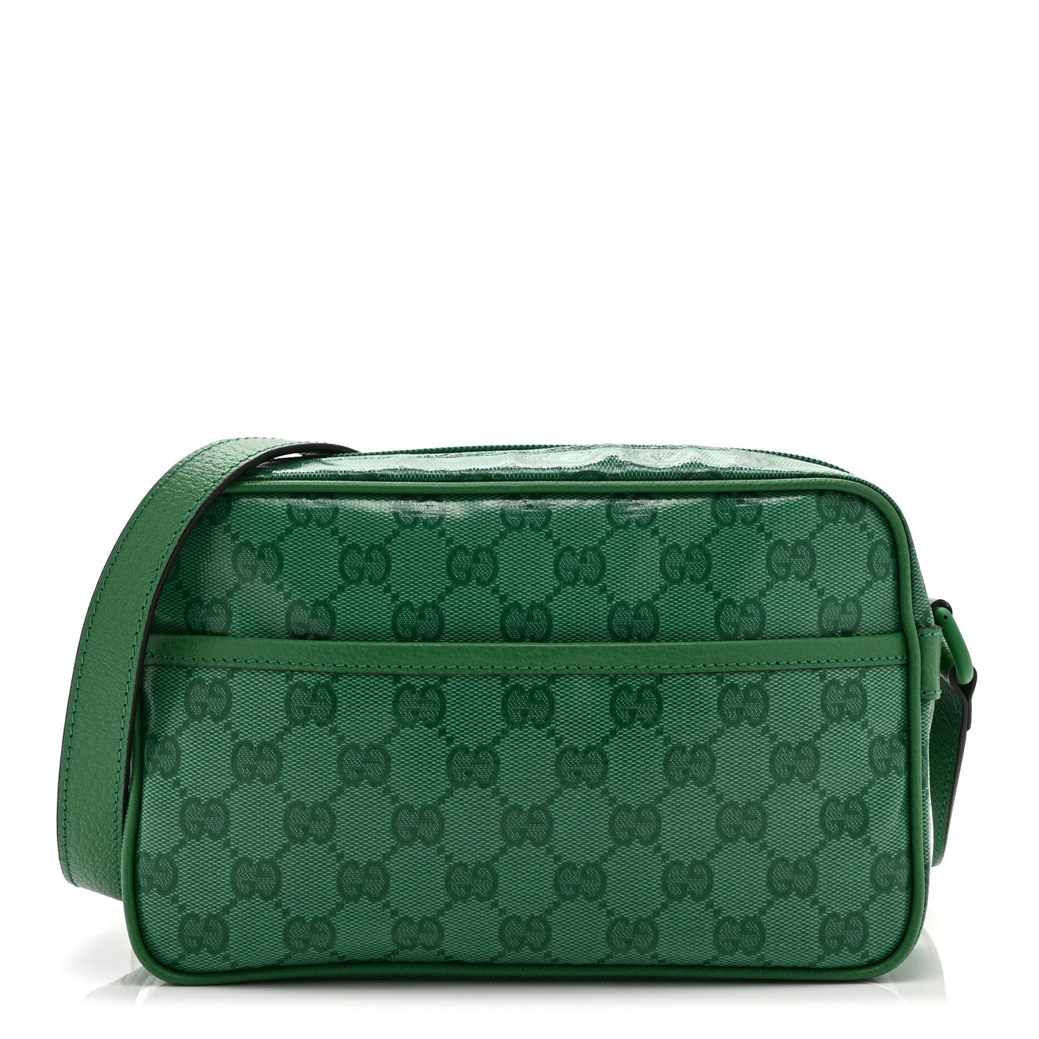 Gucci GG Crystal Monogram Mini Shoulder Bag New Shamrock
