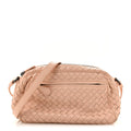 Bottega Veneta Nappa Intrecciato Crossbody Flamingo