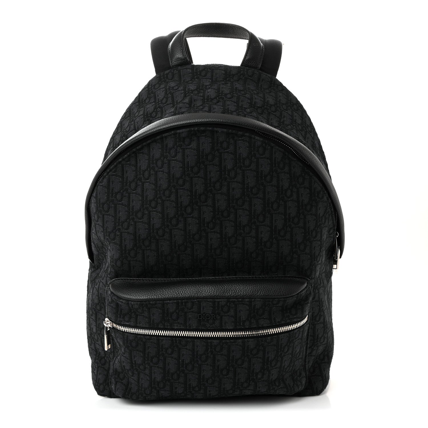 Dior Oblique Calfskin Rider Backpack Black