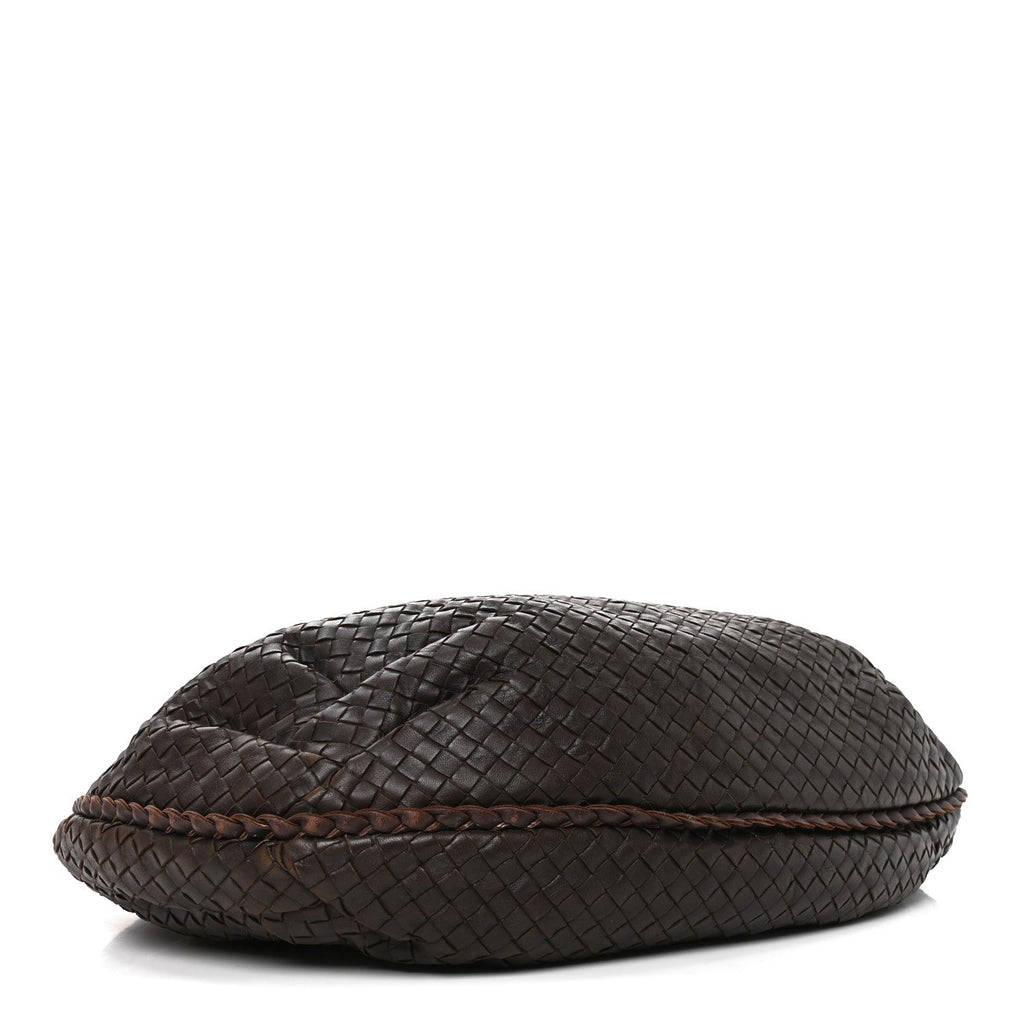 Bottega Veneta Nappa Intrecciato Large Belly Veneta Hobo Ebano