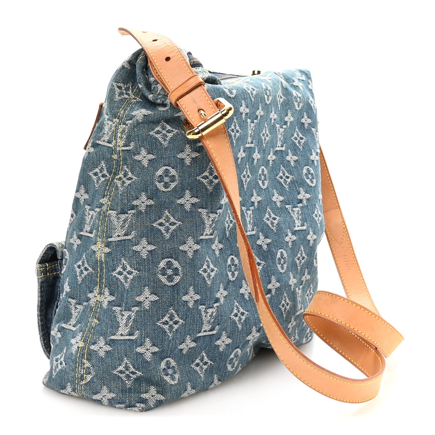Louis Vuitton Denim Baggy GM Blue