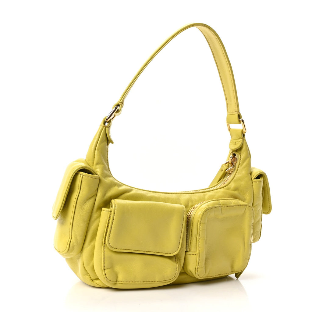 Miu Miu Nappa Pocket Bag Cedro