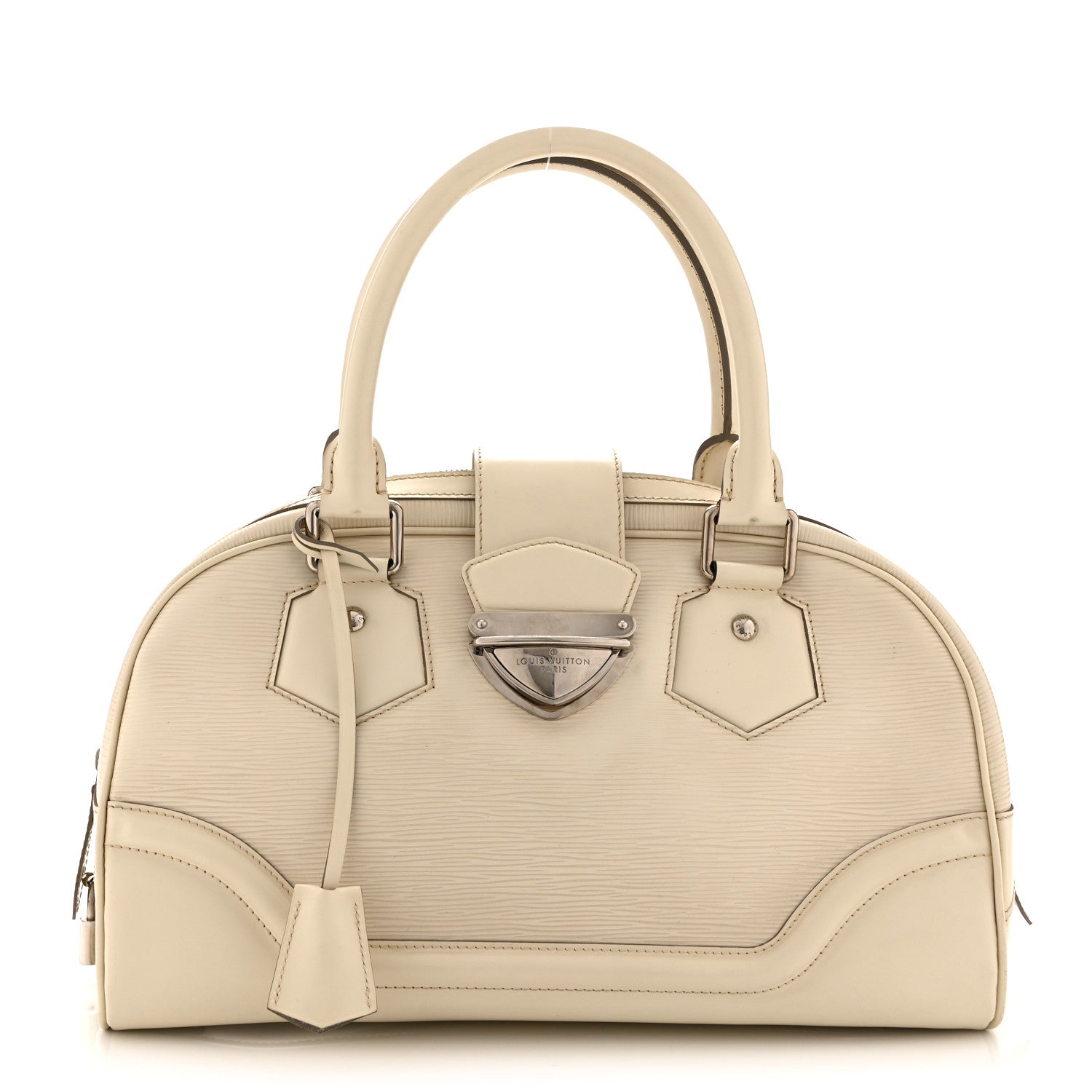 Louis Vuitton Epi Bowling Montaigne GM Ivory