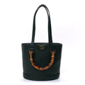 Gucci Softy Wonka Textured Dollar Calfskin Small Diana Round Tote Bag Green