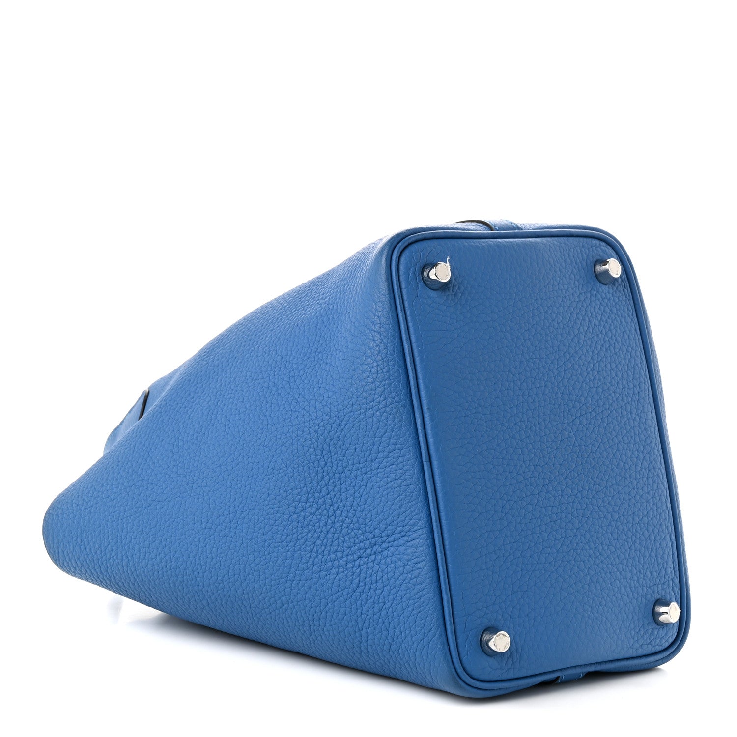 Hermès Taurillon Clemence Picotin Lock 18 PM Bleu Zellige