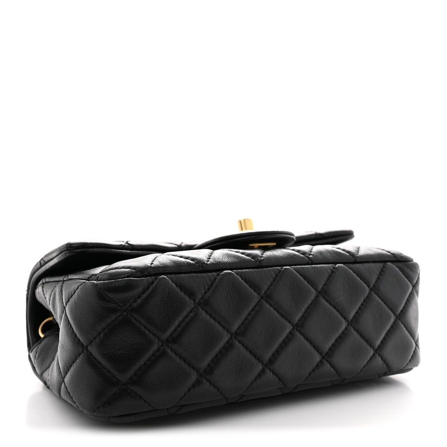 Chanel Pearl Crush Mini Flap - bottom view