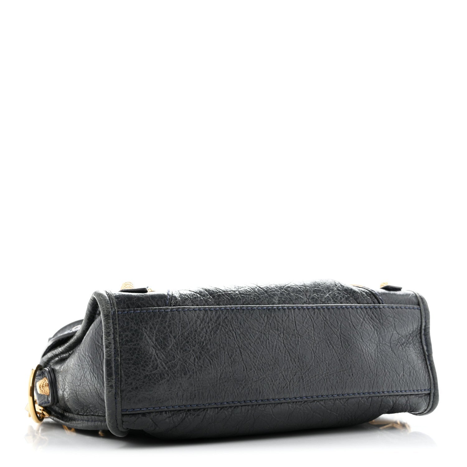 Balenciaga Agneau Giant 12 Gold Hardware Mini City Anthracite Anthracite