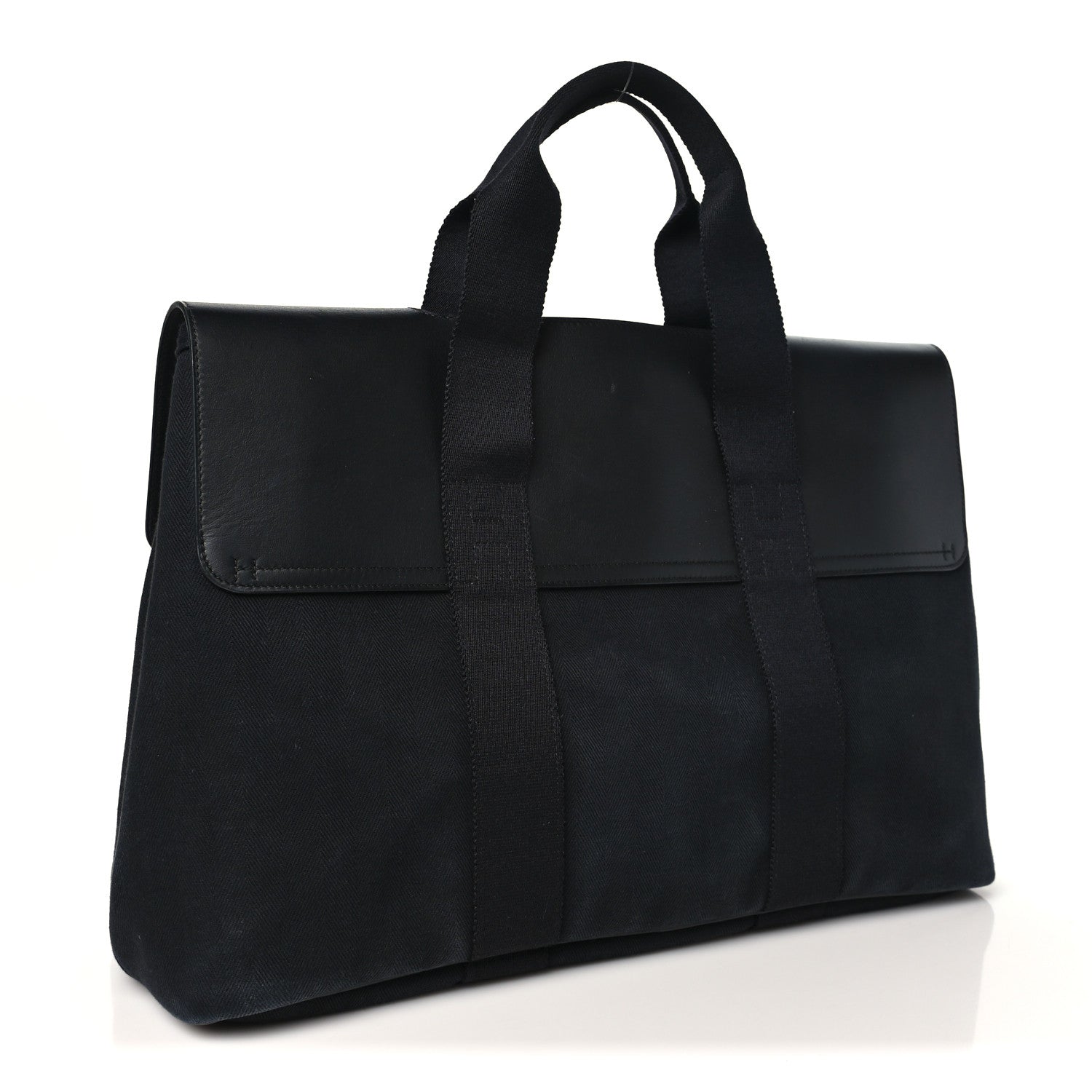 Hermès Toile Swift Valparaiso MM Black