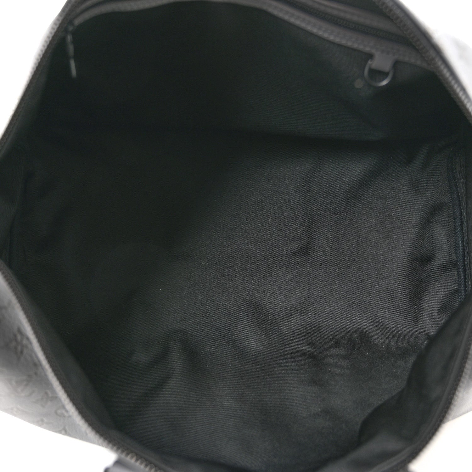 Louis Vuitton Calfskin Monogram Shadow Keepall Bandouliere 50 Anthracite gray