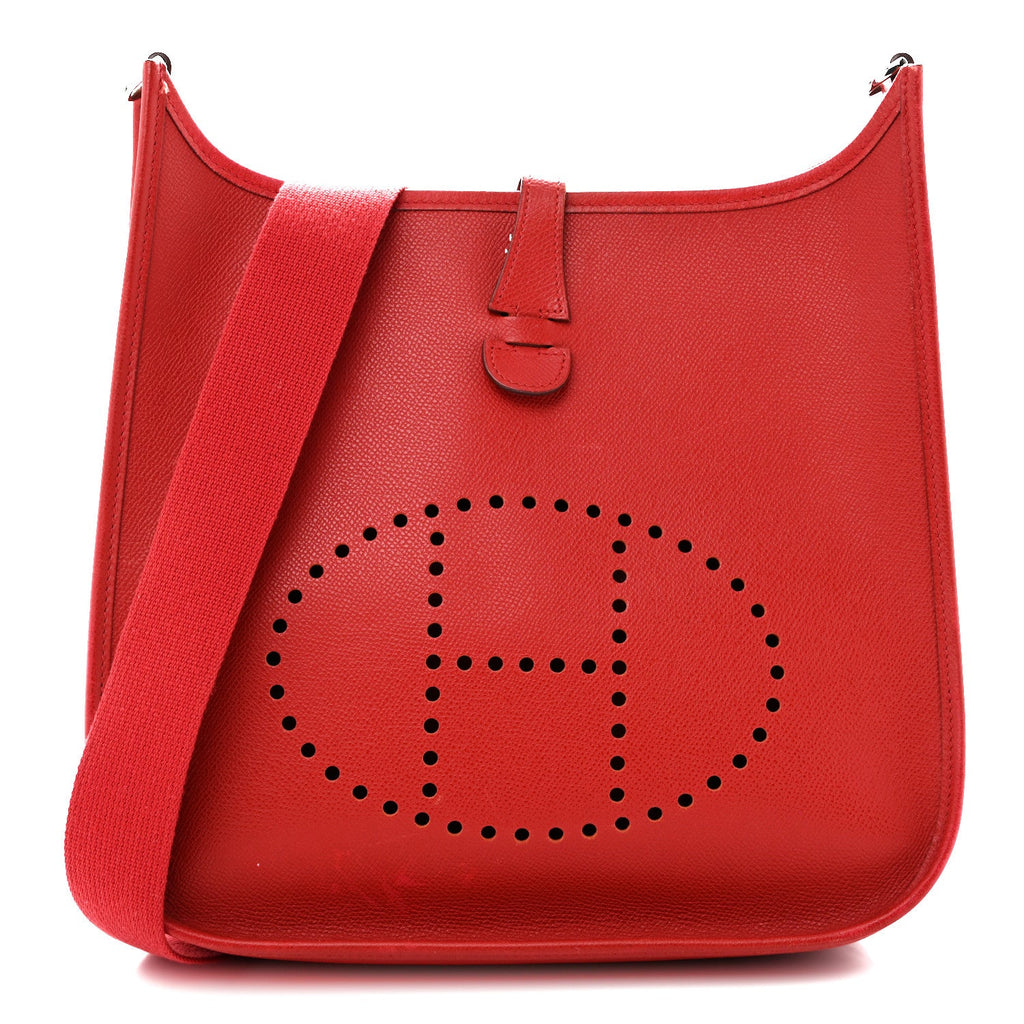 Hermès Epsom Evelyne PM Rouge Vif