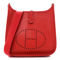 Hermès Epsom Evelyne PM Rouge Vif