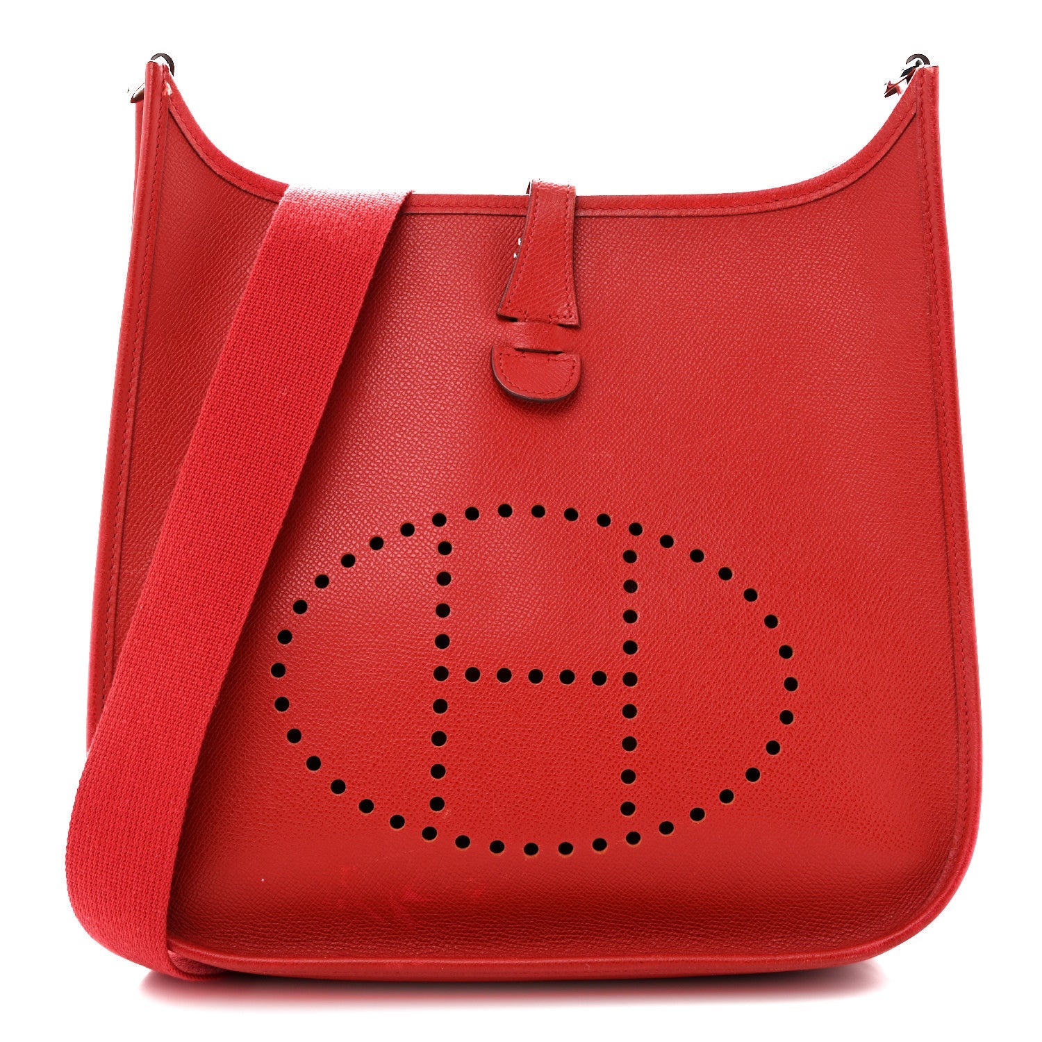 Hermès Epsom Evelyne PM Rouge Vif