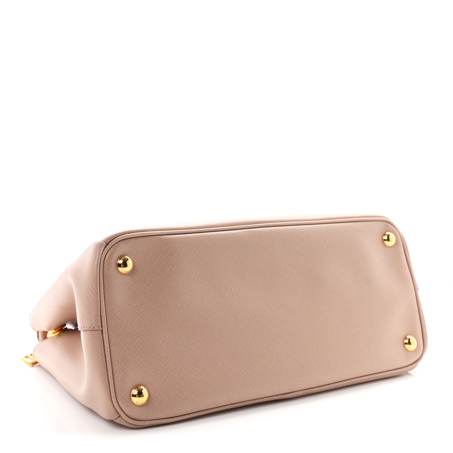 Prada Saffiano Lux Small Galleria Double Zip Tote Cammeo