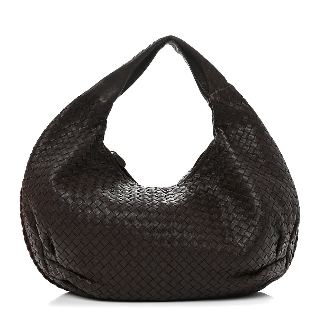 Bottega Veneta Nappa Intrecciato Large Belly Veneta Hobo Ebano